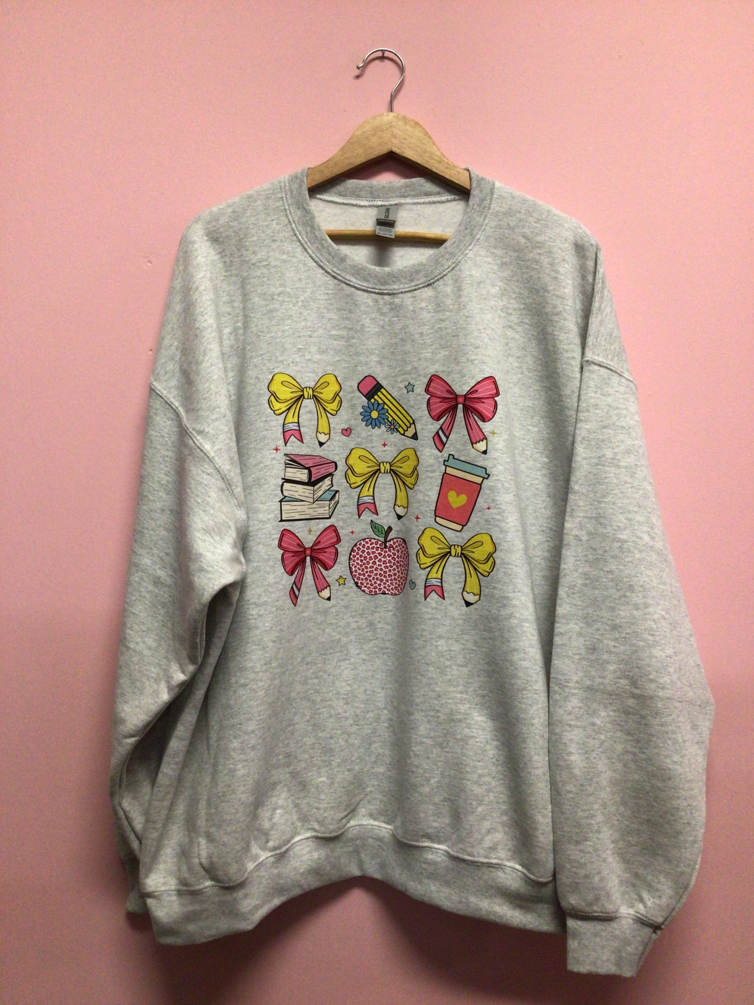 Teacher Bows Crewneck and Shirt