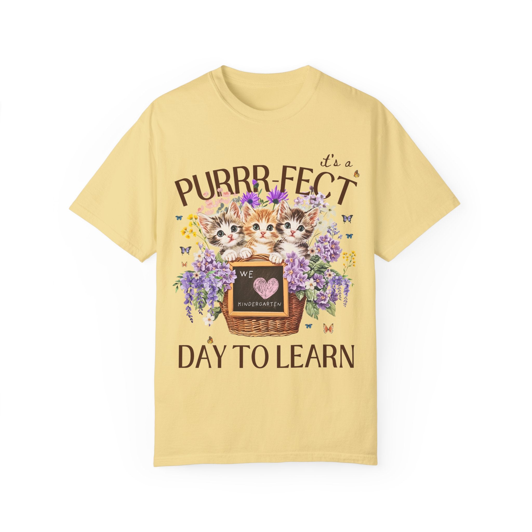 Kindergarten Cat Teacher Tee
